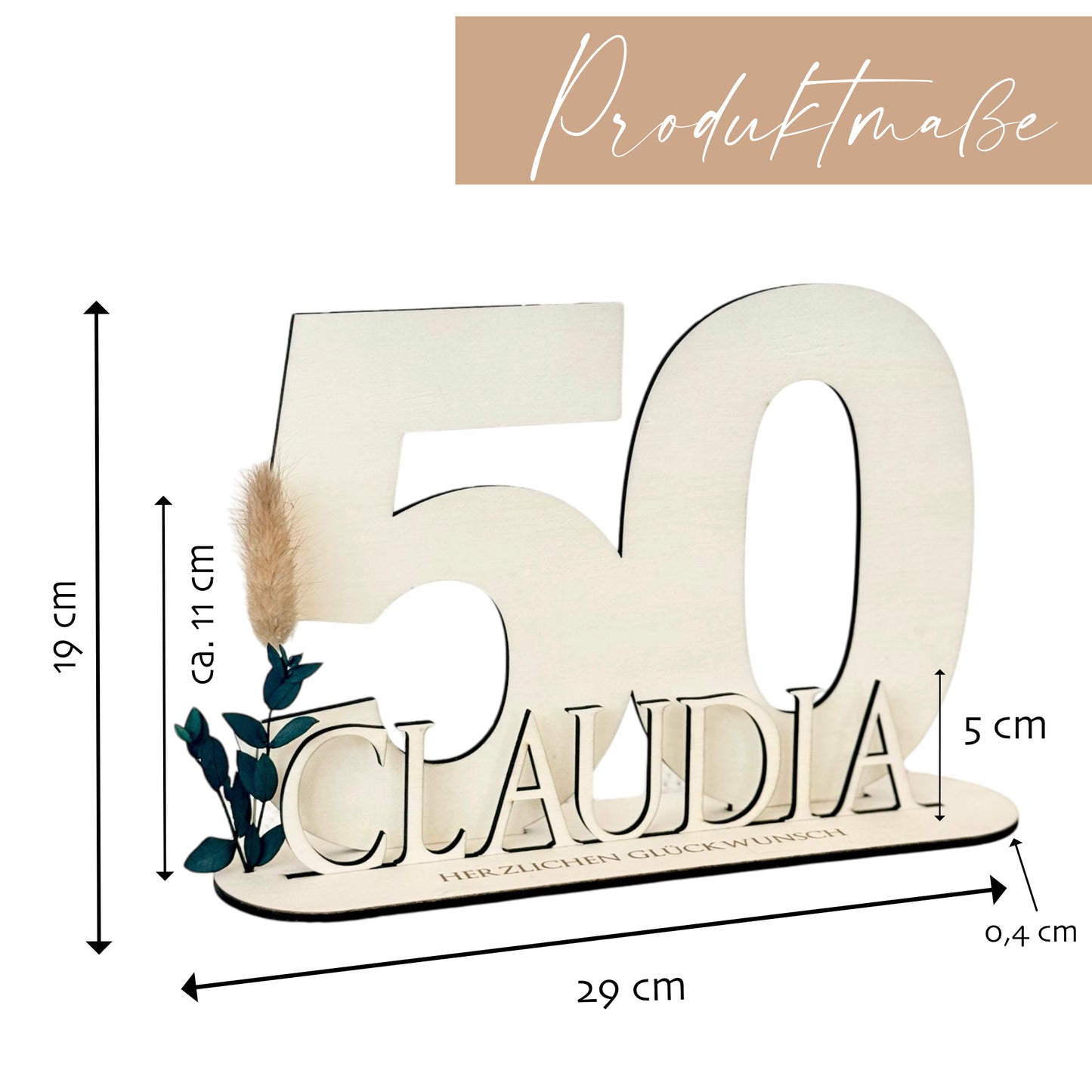 Geburtstag Geschenk Frauen & Männer 18 20 30 40 50 60 70 80 90 Geldgeschenke Gästebuch Holz Geburtstag LED Deko Personalisierte Geburtstagsgeschenke