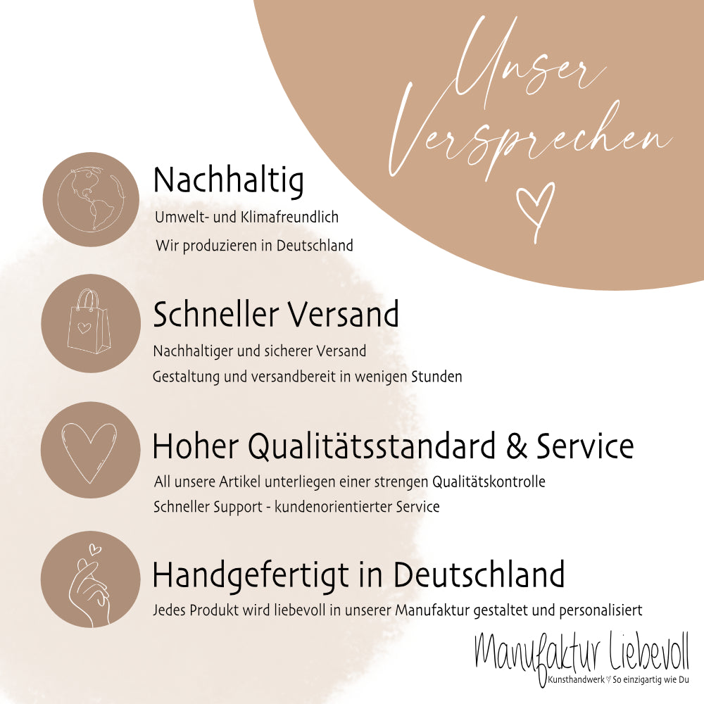 Weihnachtlicher Geschenkbeutel personalisiert mit dem Namen und Buchstaben Weihnachtssack