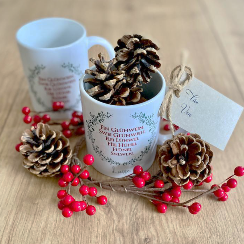 Glühweintasse Weihnachten Geschenk