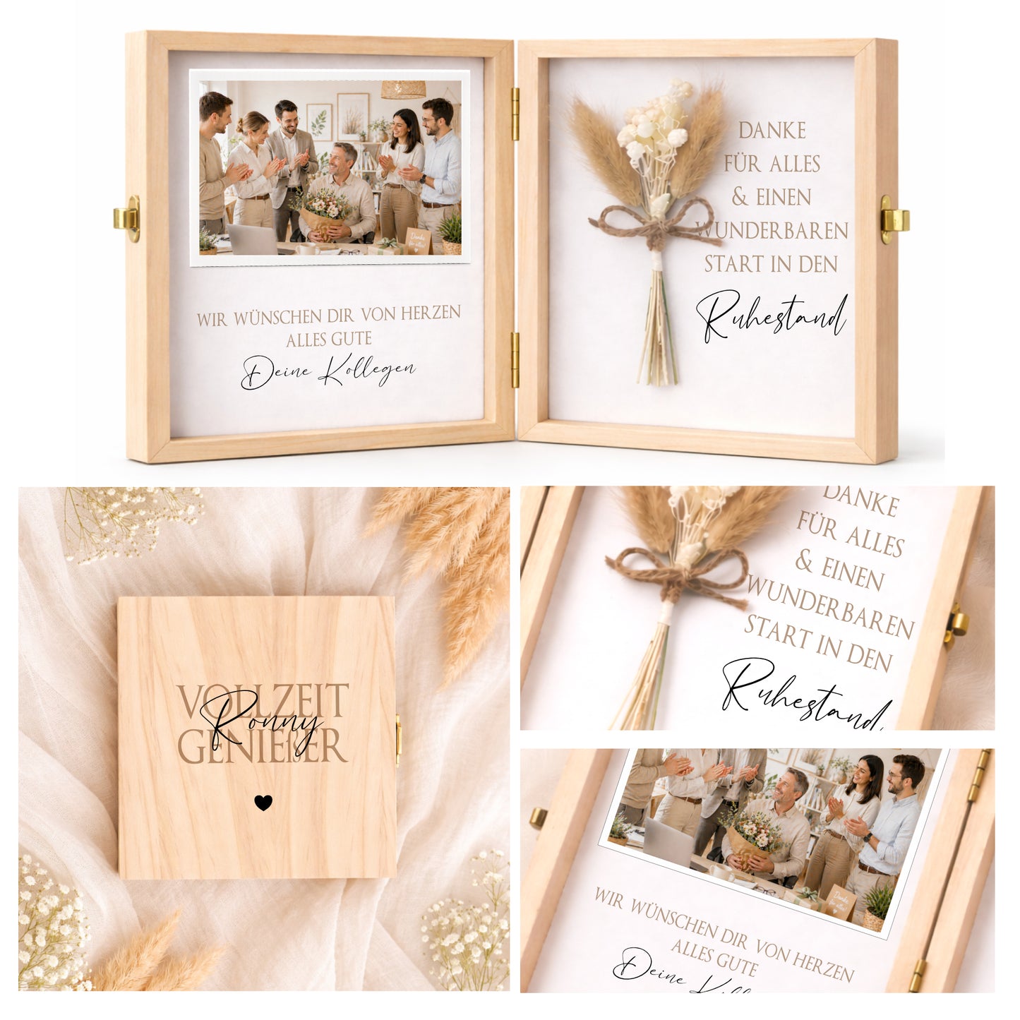 Geschenk Rente Kollegin Kollege personalisiert | Abschiedsgeschenk Renteneintritt Team Geschenk | Dankeschön Kollegin Geschenk Ruhestand