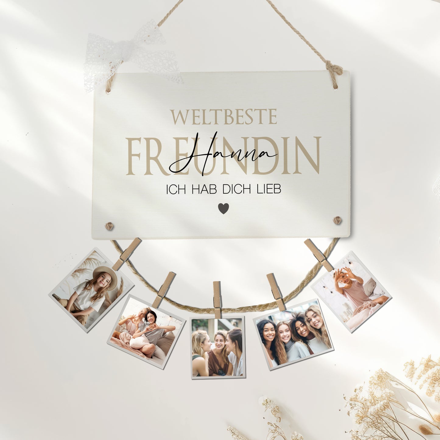 Freundin Geschenk Geburtstag Fotogeschenk Lieblingsfreundin Geburtstagsgeschenk Personalisiert