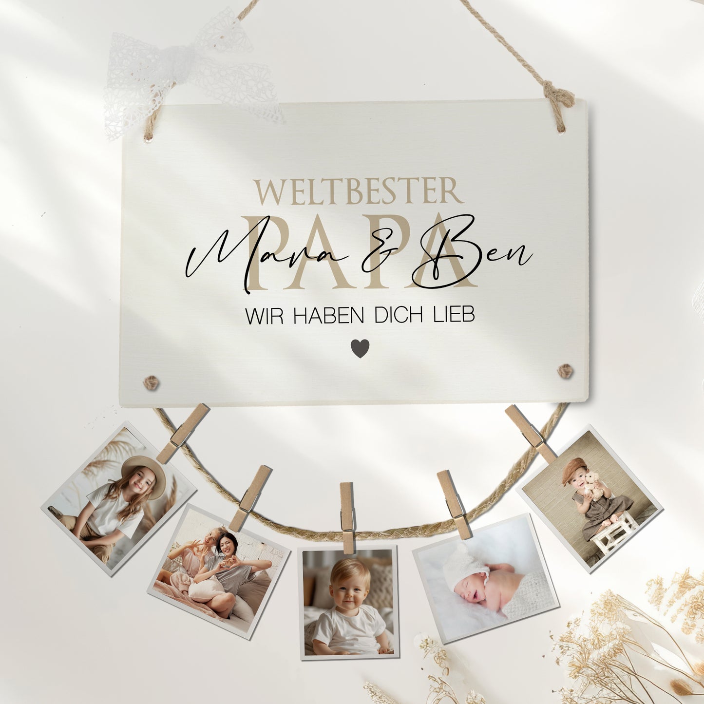 Fotogeschenk Papa Geschenk Geburtstag Geburtstagsgeschenk Papa Namen Vatertag