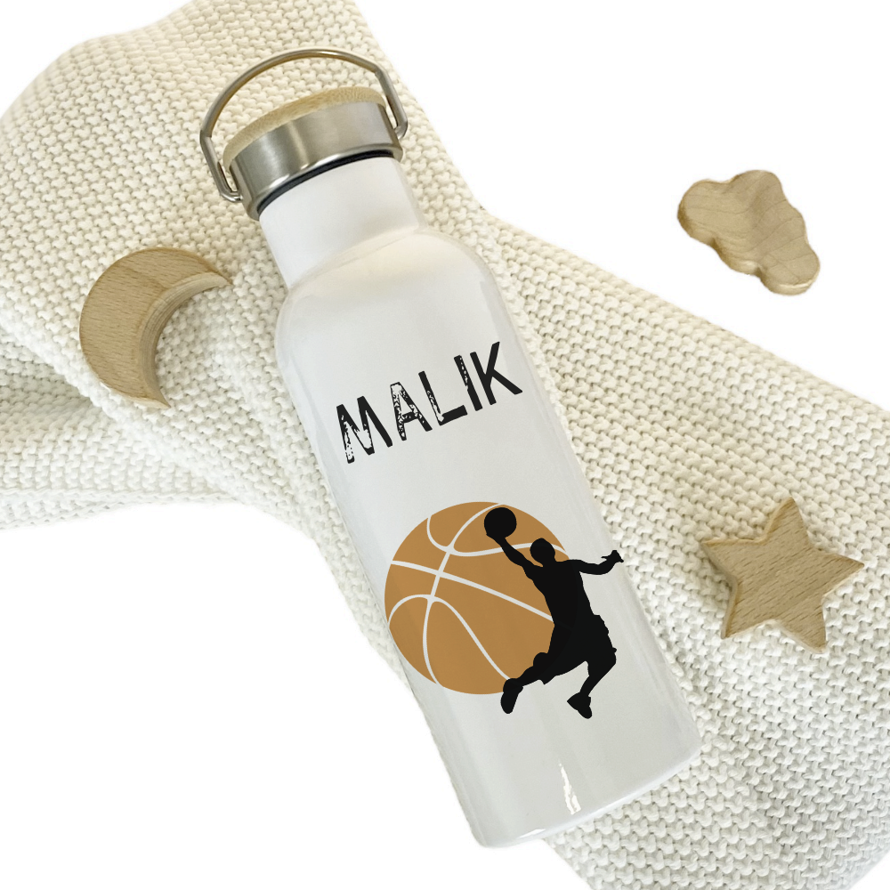 Basketball Trinkflasche für Jungen als Geschenkidee