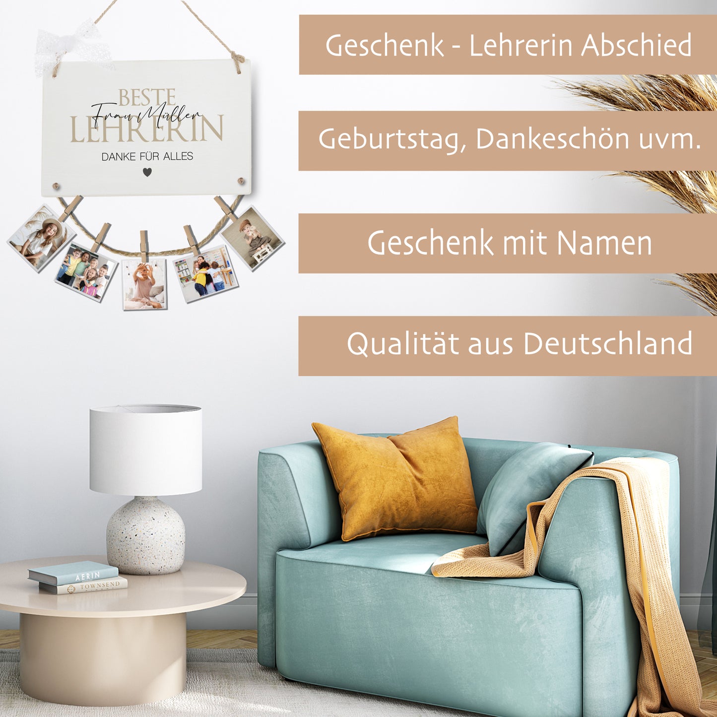 Fotogeschenk Leherin Geschenk Geburtstag Lehrer Namen Abschiedsgeschenk Schule Geburtstagsgeschenk