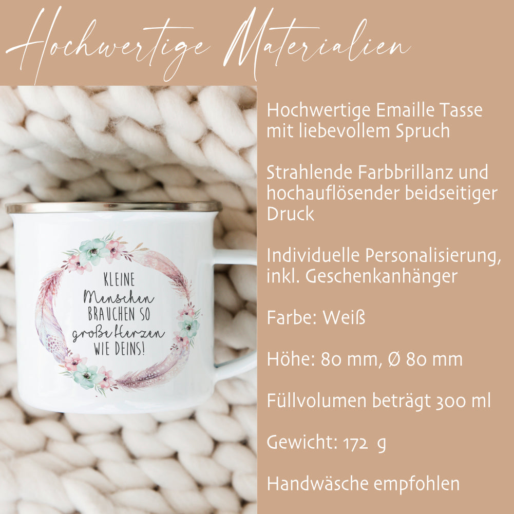 Danke Tasse mit Spruch als Geschenk Erzieherin Lehrerin 