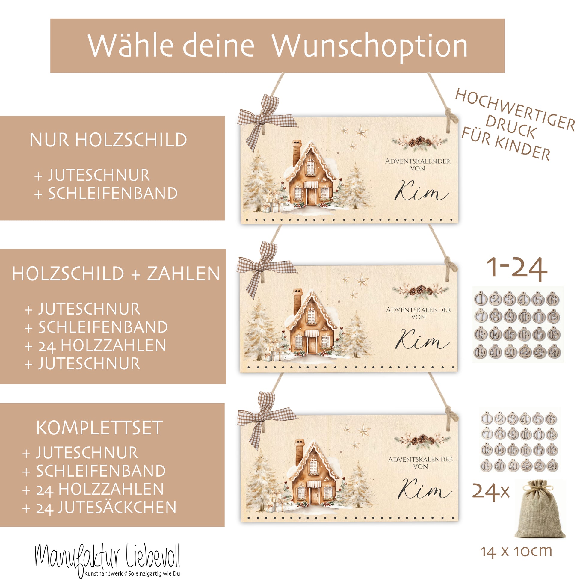 Adventskalender Kim Holzschild