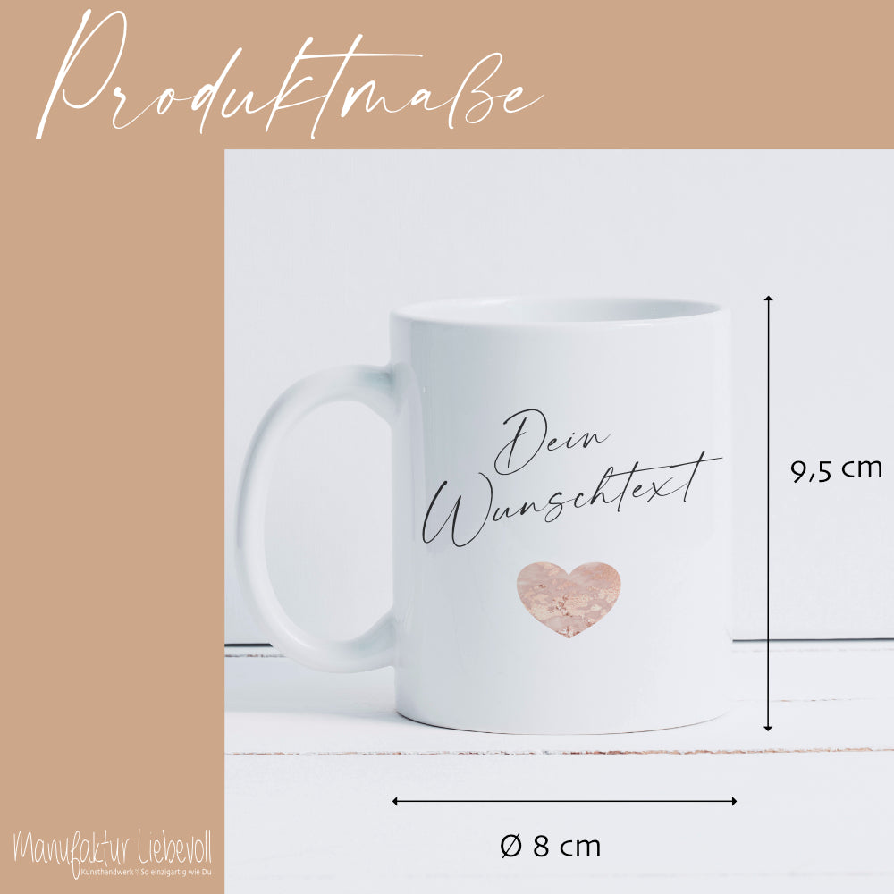 Tasse mit deinem Wunschtext und oder Name personalisieren | Kaffeetasse aus Keramik