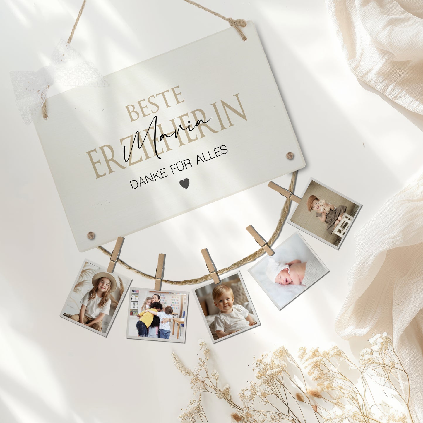Fotogeschenk Erzieherin Geschenk Geburtstag Erzieher Namen Abschiedsgeschenk Kita Geburtstagsgeschenk