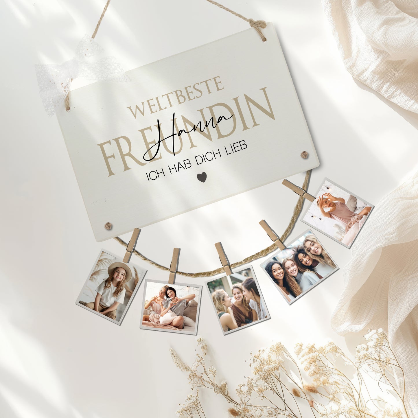 Freundin Geschenk Geburtstag Fotogeschenk Lieblingsfreundin Geburtstagsgeschenk Personalisiert