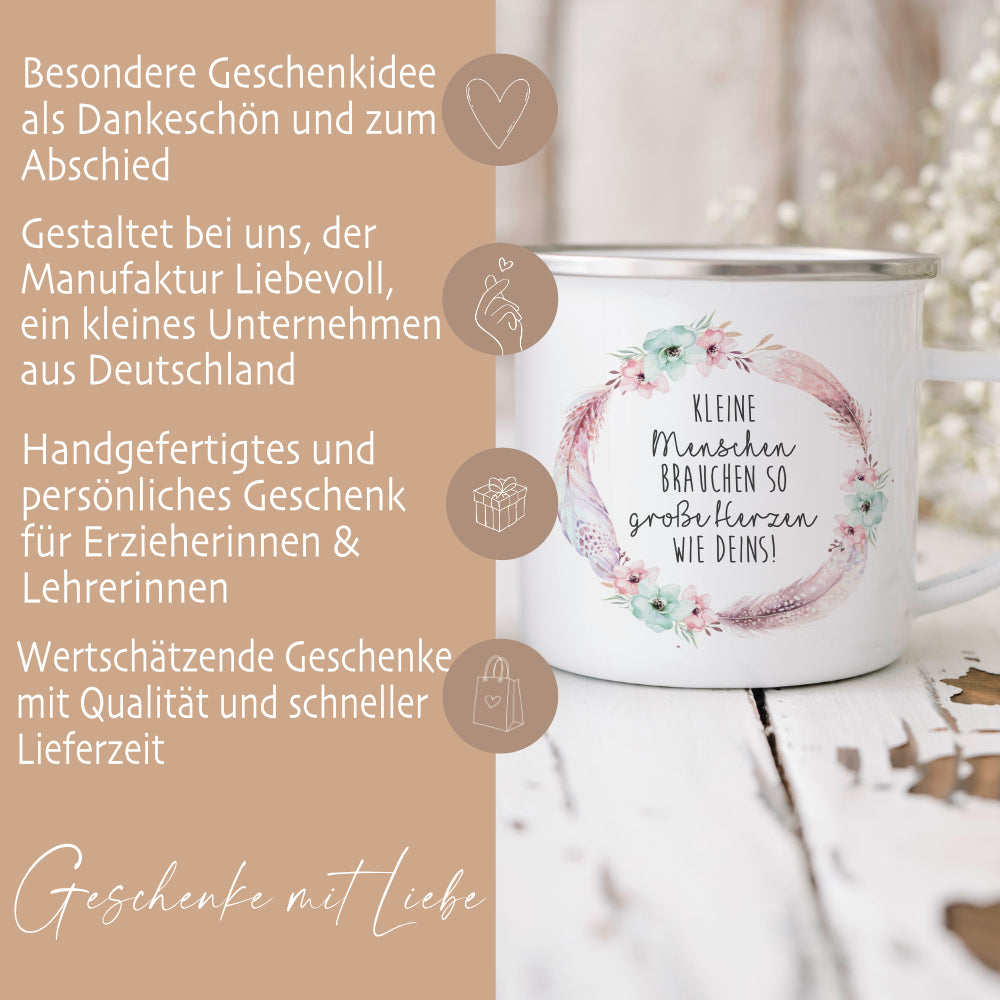 Danke Tasse mit Spruch als Geschenk Erzieherin Lehrerin 