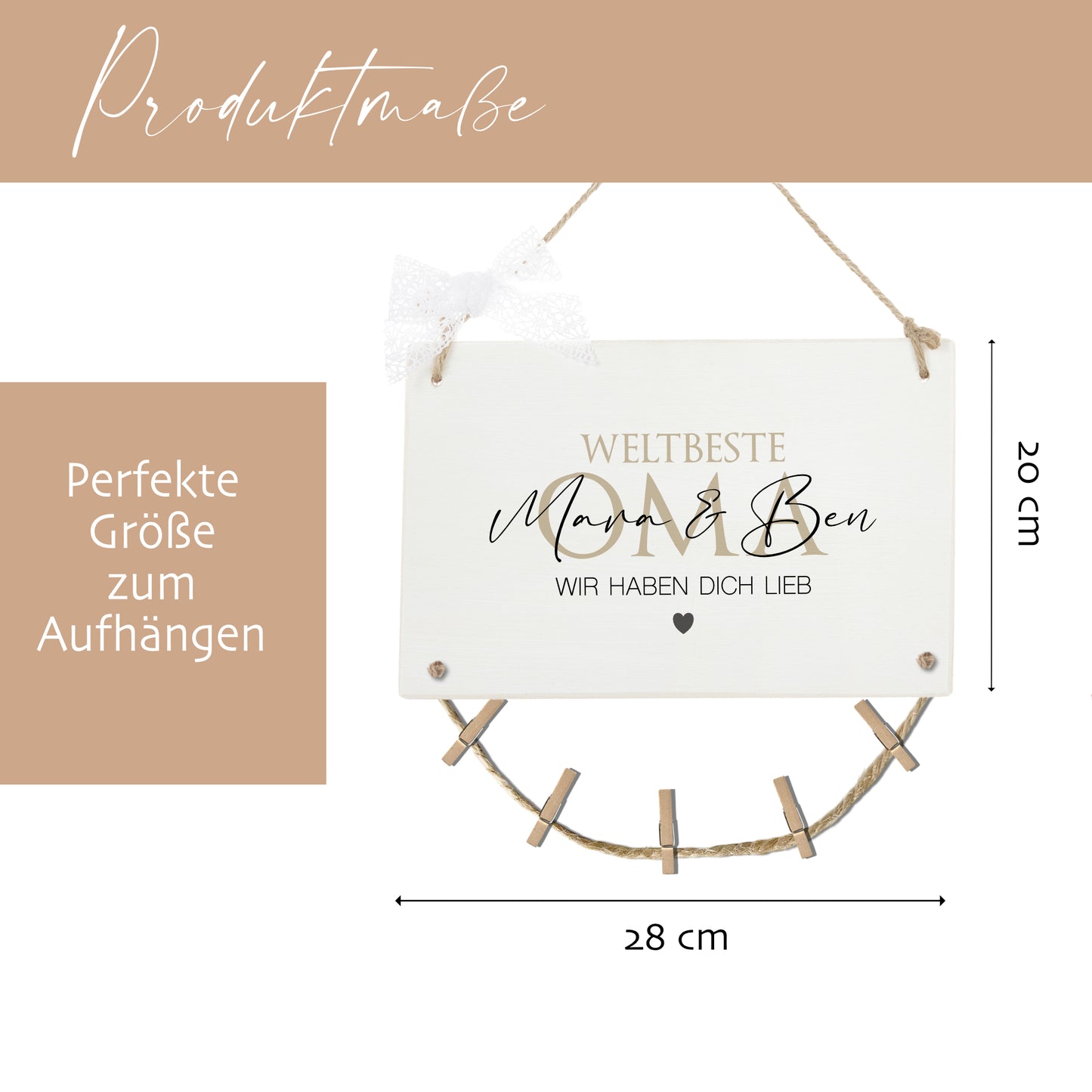 Fotogeschenk Oma Geschenk Geburtstag Geburtstagsgeschenk Großmutter Namen