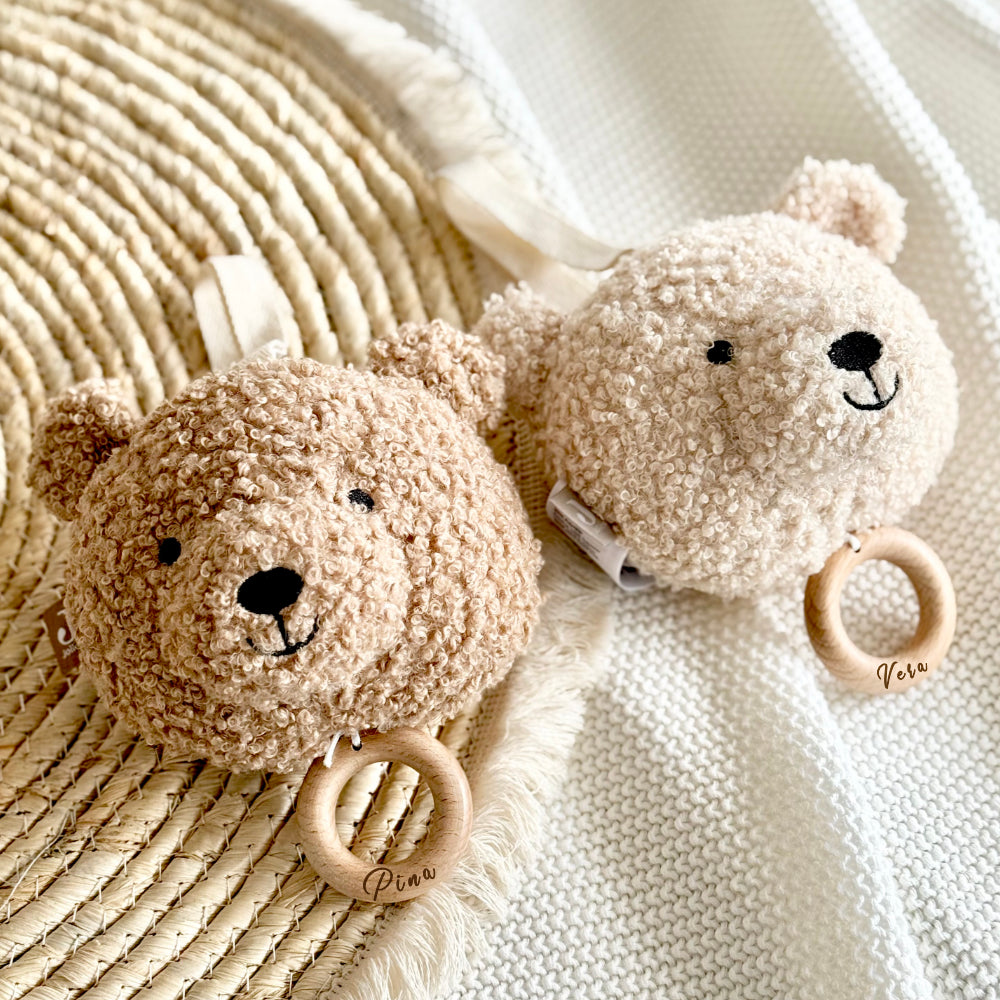Personalisierte Spieluhr Bär mit Melodie "You are my sunshine"