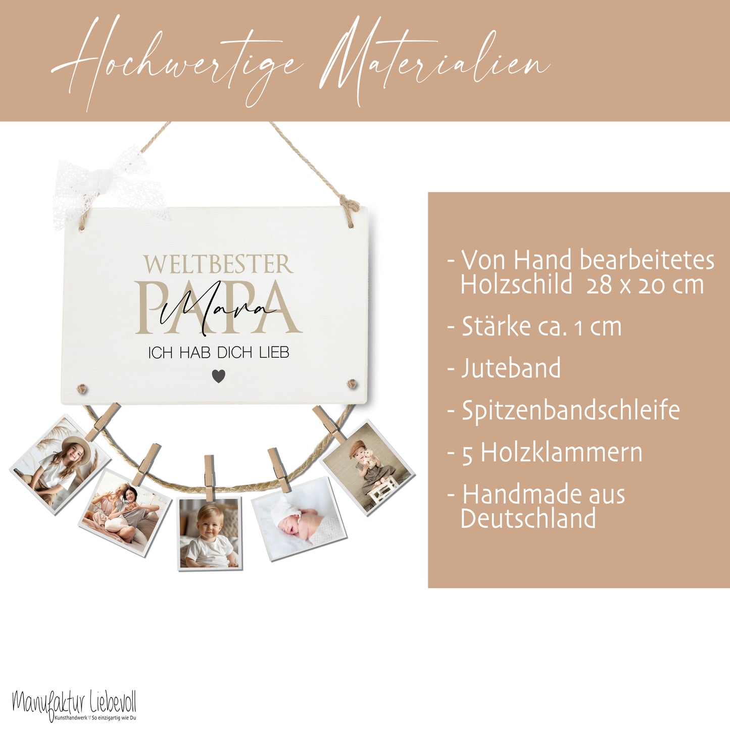 Fotogeschenk Papa Geschenk Geburtstag Geburtstagsgeschenk Papa Namen Vatertag
