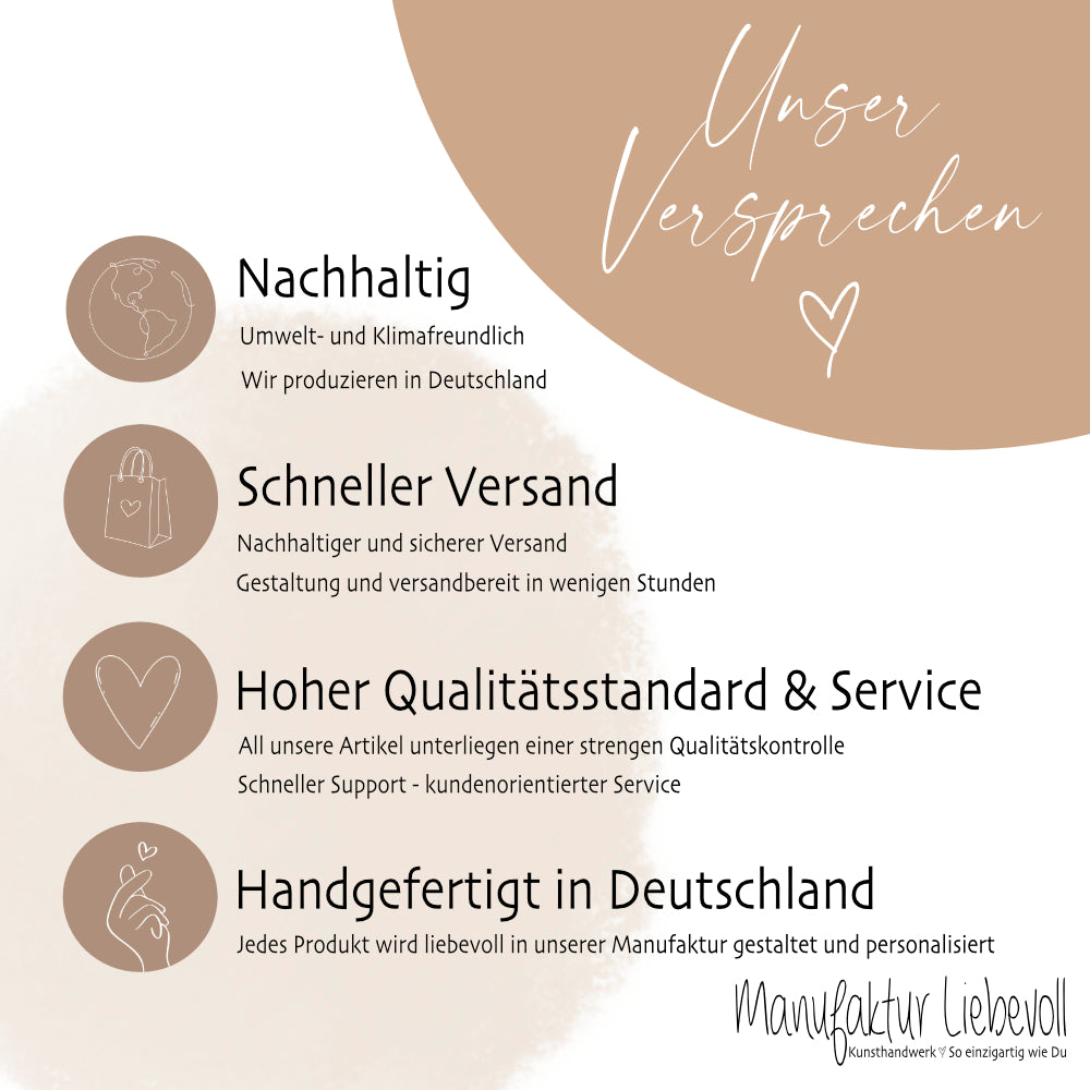 Notizbuch "Wunschtext" mit Namen und Blumenranke | Buch aus Bambus und Kugelschreiber | Persönliche Geschenkidee für Sie u. Ihn