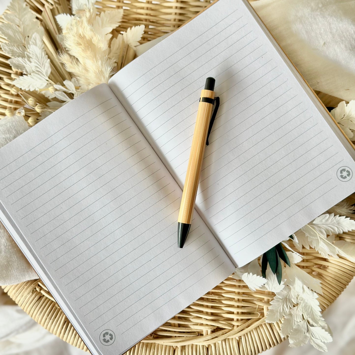 Notizbuch personalisiert Tagebuch mit Namen A5 Journal Mädchen Frauen Männer Teenager Monogramm