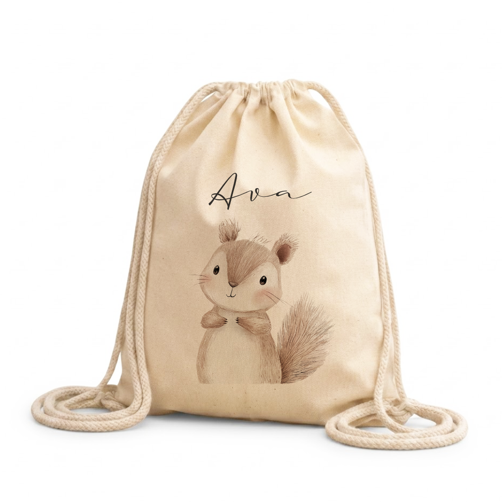 Kinder-Rucksack & Turnbeutel im Boho-Stil – Personalisiert für Kindergarten & Kita, Kinderbeutel