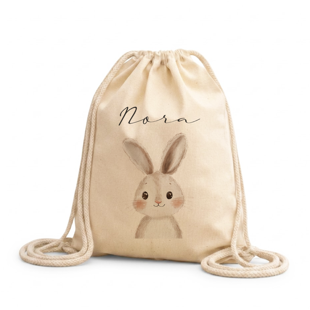 Kinder-Rucksack & Turnbeutel im Boho-Stil – Personalisiert für Kindergarten & Kita, Kinderbeutel