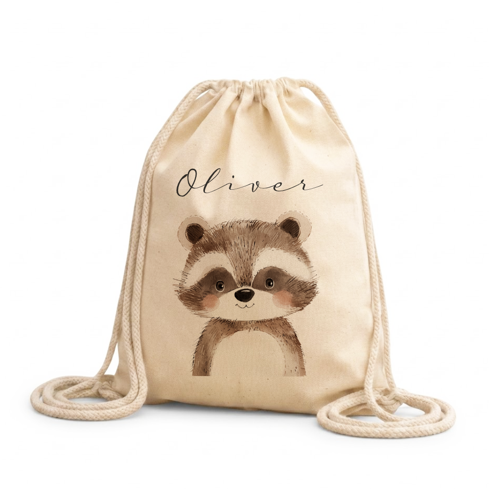 Kinder-Rucksack & Turnbeutel im Boho-Stil – Personalisiert für Kindergarten & Kita, Kinderbeutel