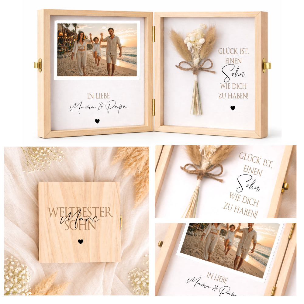 Geschenk Tochter Sohn personalisiert | Taufe Konfirmation Jugendweihe Geschenk | Tochter Geburtstag Sohn Geschenk I Weihnachten Holzbox