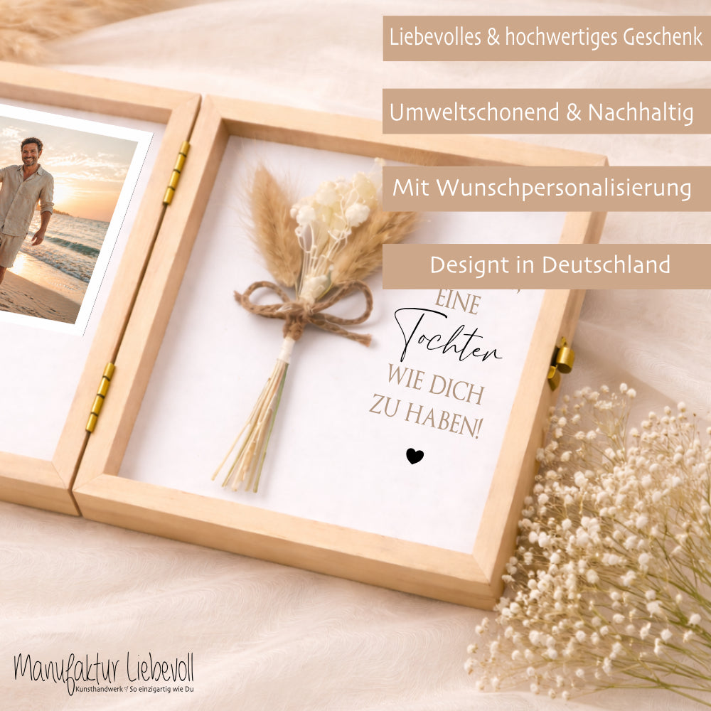 Geschenk Tochter Sohn personalisiert | Taufe Konfirmation Jugendweihe Geschenk | Tochter Geburtstag Sohn Geschenk I Weihnachten Holzbox