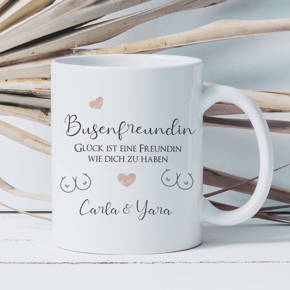 Tasse Busenfreundin Geschenk Freundin