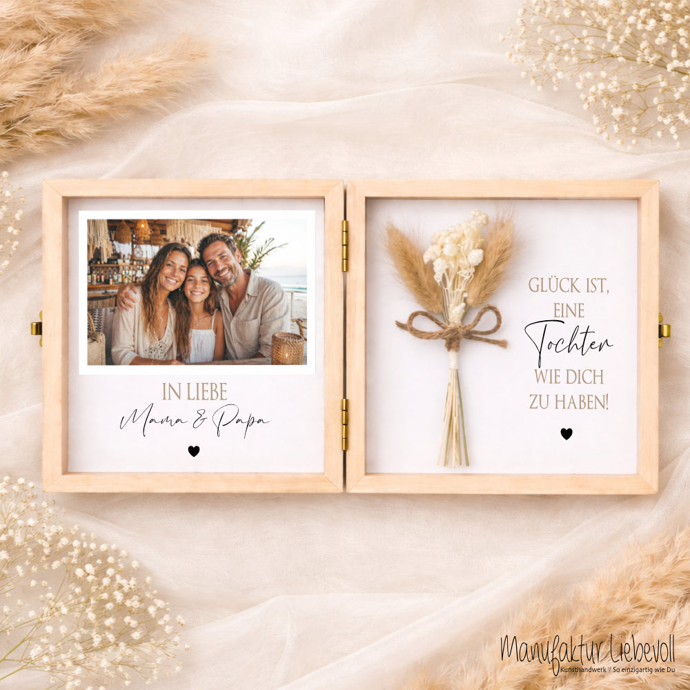 Geschenk Tochter Sohn personalisiert | Taufe Konfirmation Jugendweihe Geschenk | Tochter Geburtstag Sohn Geschenk I Weihnachten Holzbox