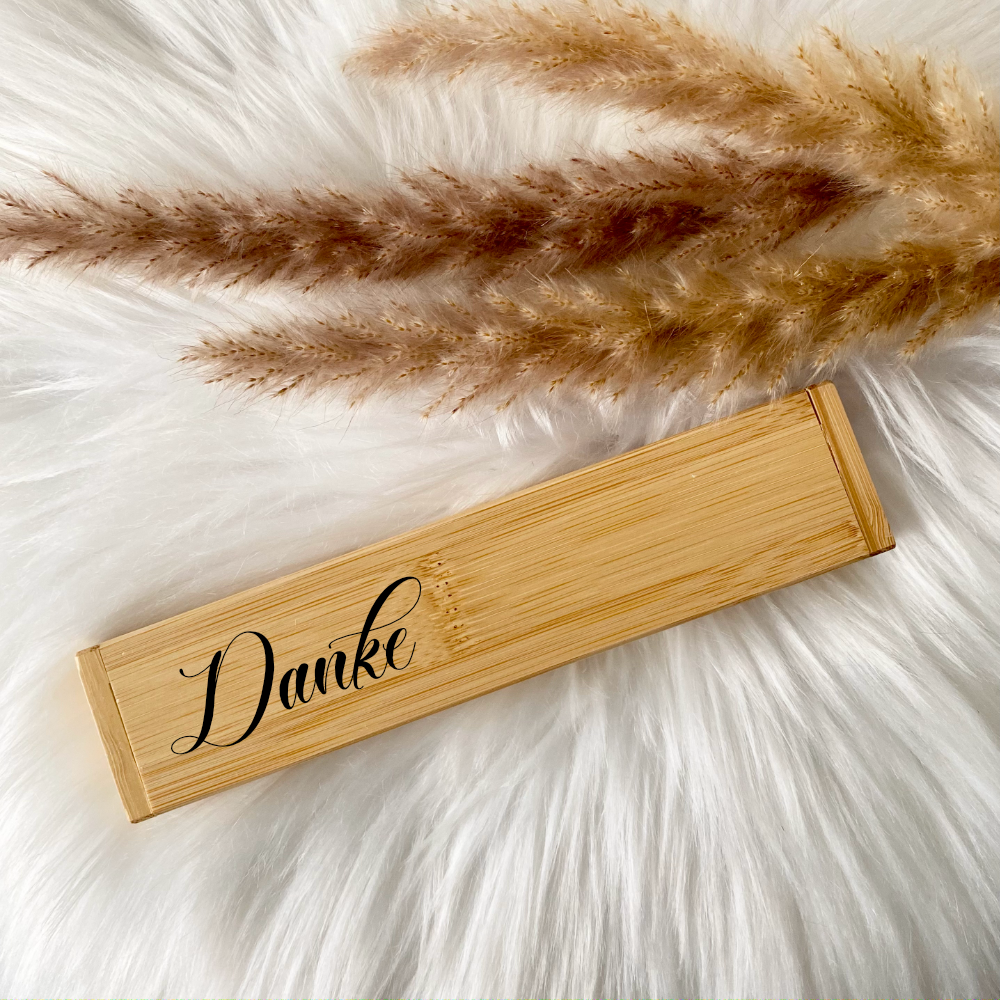 Namensgeschenk Kugelschreiber Danke Geschenk