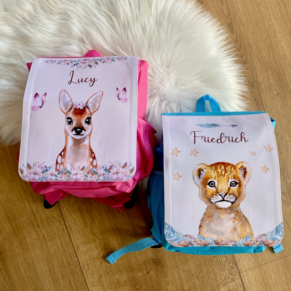 Rucksack Kinderrucksack Mädchen Junge Personalisiert Name