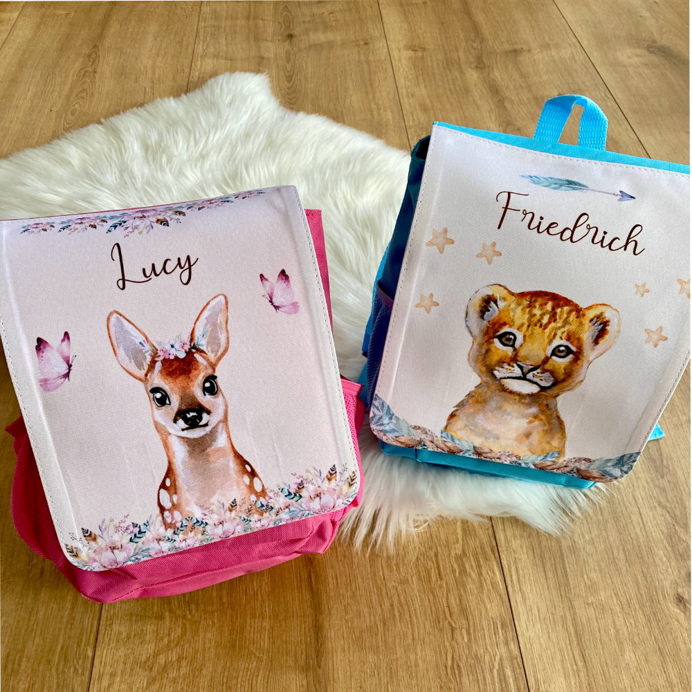 Kinderrucksack Mädchen Junge Personalisiert Name