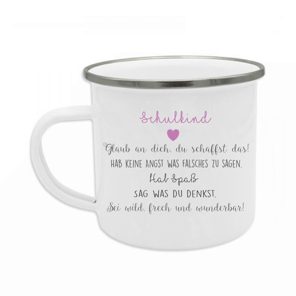 Tasse "Du bist 1. Klasse" zur Einschulung | Geschenk zum Schulbeginn für Jungen u. Mädchen | Kreative Geschenkidee zum Schulstart | 2 Farbvarianten zur Auswahl