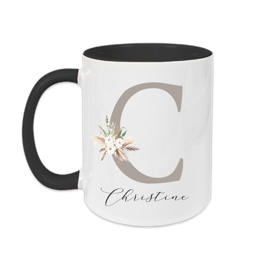 Tasse "Hebamme mit Herz" | Personalisiertes Geschenk als Dankeschön | Keramiktasse mit Namen und Buchstaben