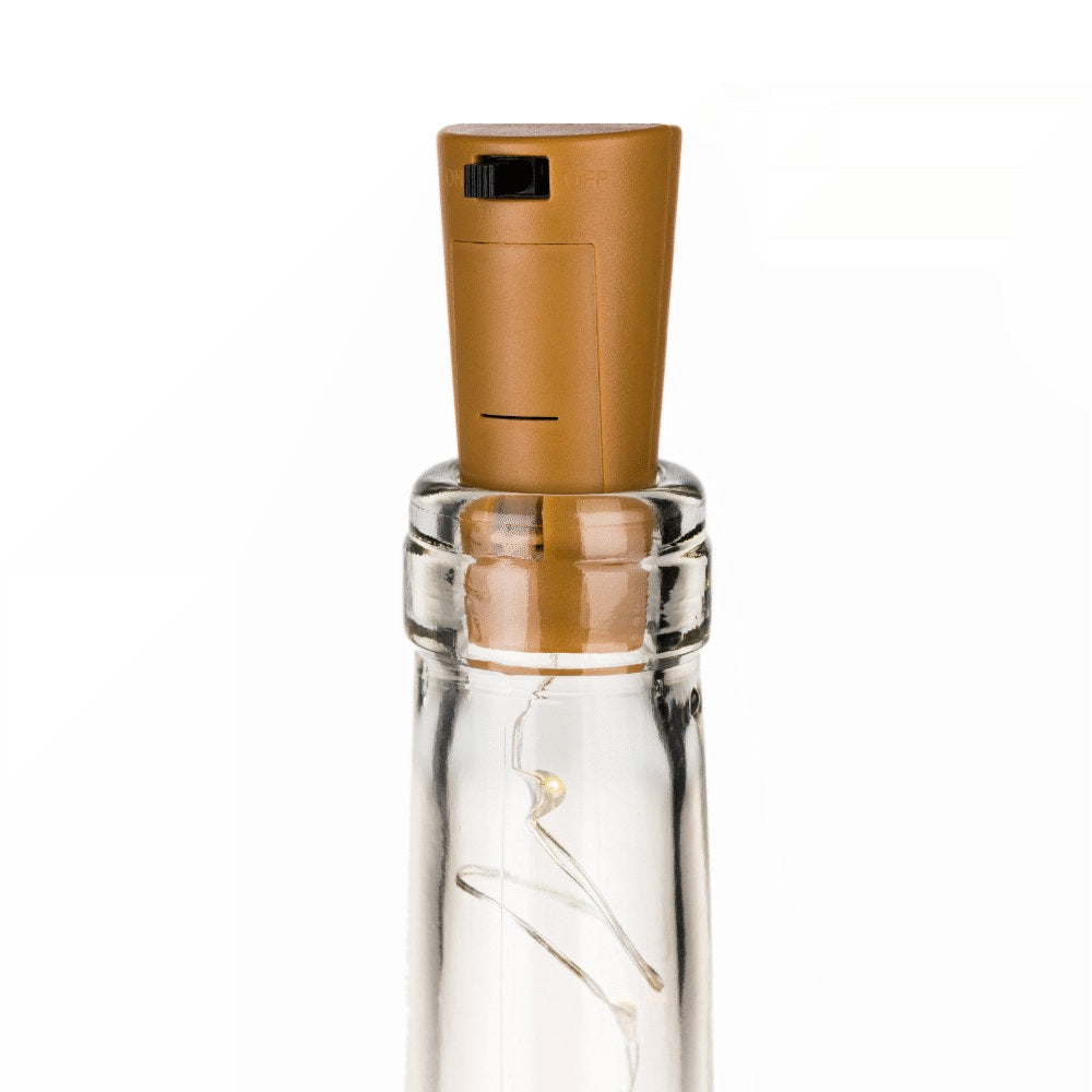 Flaschenlicht "Du bist mein Lieblingsmensch" | Einzigartiges Geschenk für Herzensmenschen | Glasflasche mit Beleuchtung und Spruch