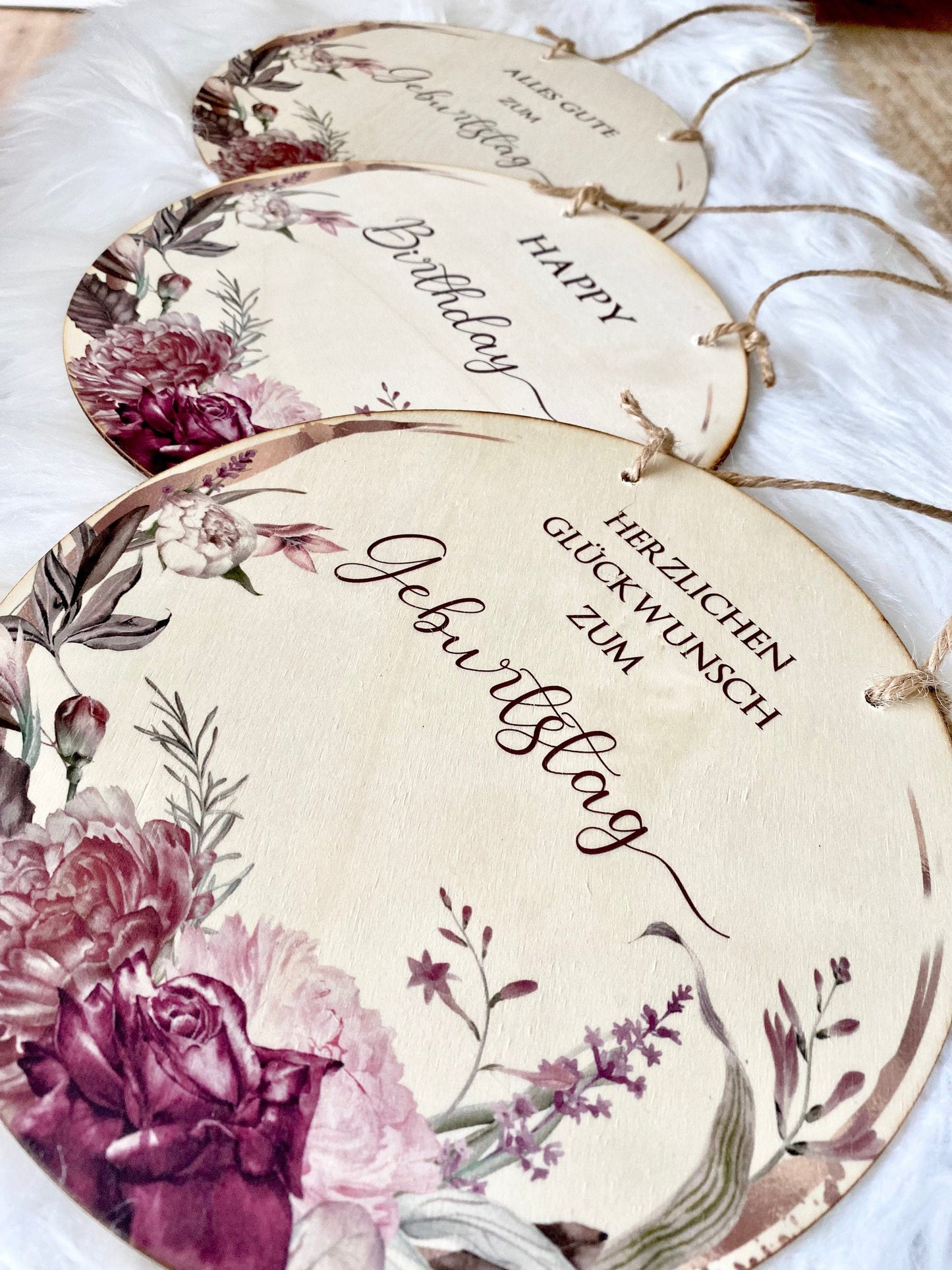 Handgefertigtes Holzschild mit Schriftzug ideal als Geldgeschenk